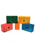 3.5" x 2" x 1.5" Colored Pine Blocks 