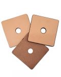3" X 3" Vegetable Tanned Leather 