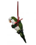 Green Quaker Ornament - Bird Merch