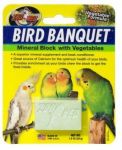 Sm Veggie Mineral Block-Zoo Med Bird Banquet 